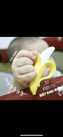 Gặm nướu hình quả chuối NUBY - ÚC