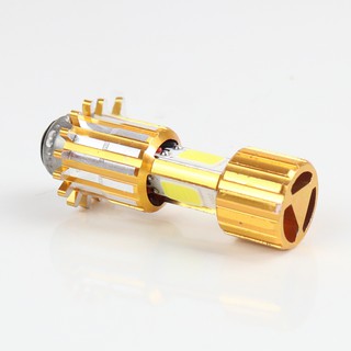 Đèn Pha Led Xe Máy 2 Chân Siêu Sáng Cho Xe Dream, Wave Đời Cũ