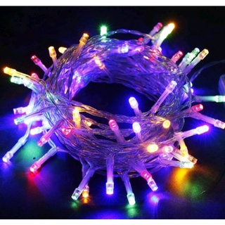 Dây đèn led trang trí dài 5 mét cắm điện có chế độ nháy