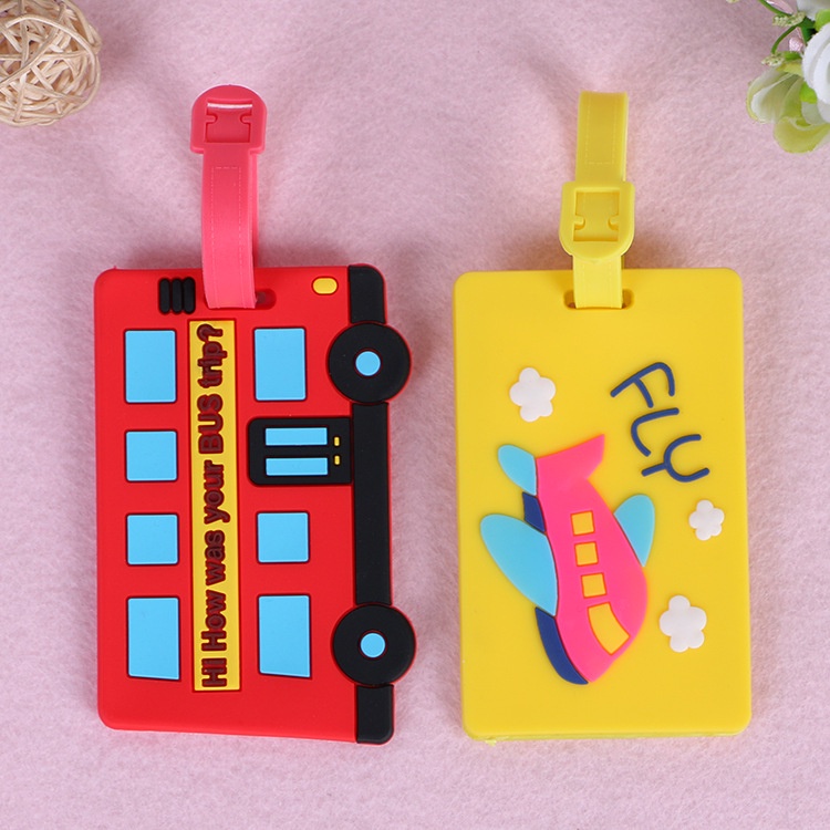 Combo 10 Cái Bảng Tên Name Tag Chống Thất Lạc Dành Cho Vali Balo - Shine House