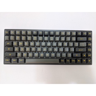 Bàn phím cơ AKKO 3084B Plus Black & Gold (Bluetooth 5.0 / Wireless 2.4Ghz / Hotswap / Foam tiêu âm / AKKO CS Switch)