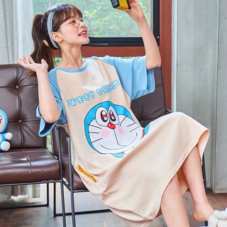 Bộ Đồ Và Váy Đầm Cotton Doremon Doraemon