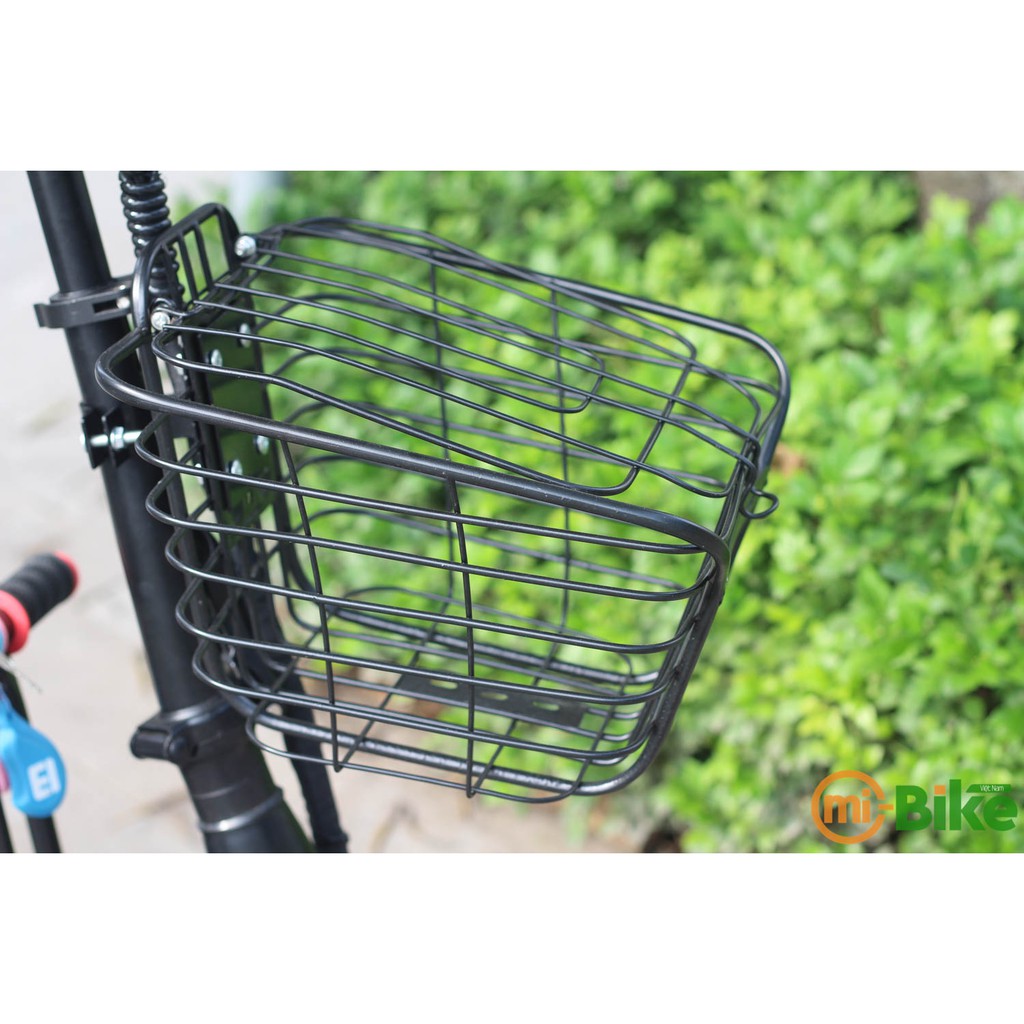Giỏ sắt cao cấp MiRino – Giỏ xe điện đa năng