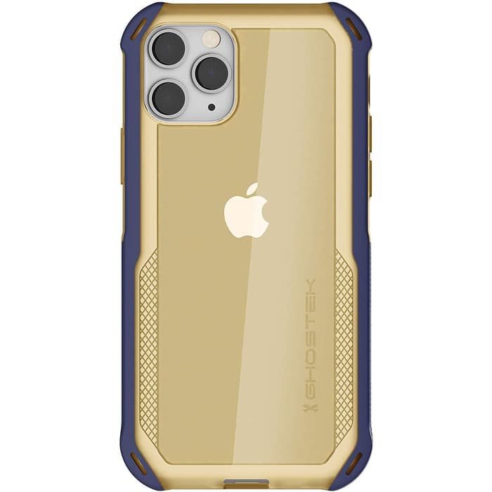 Ốp Điện Thoại Kiểu Áo Choàng Màu Xanh Dương Và Vàng Kim Cho Iphone 11 Pro (2019) Ultra 4