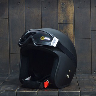 KÍNH + MŨ BẢO HIỂM ĐI PHƯỢT 3/4 [FREESHIP]