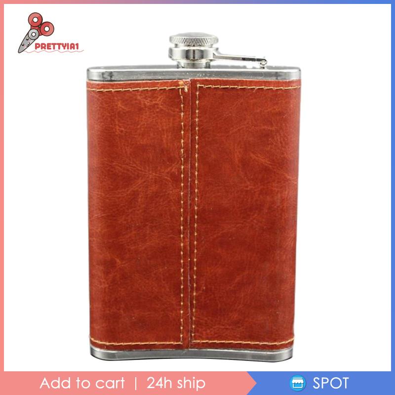 Bình Đựng Nước Bằng Thép Không Gỉ Prettyia1 Chống Rò Rỉ Di Động Cho Du Lịch / Cắm Trại / Săn Bắn