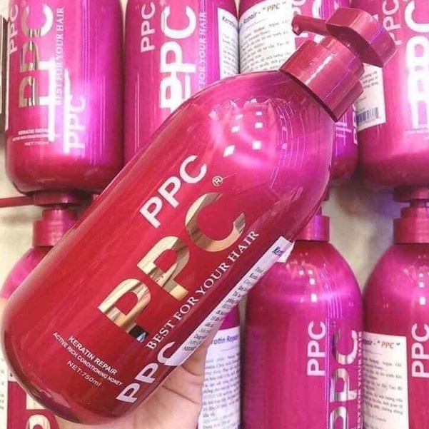 Dầu xả ủ tóc PCC phục hồi chuyên sâu keratin repair