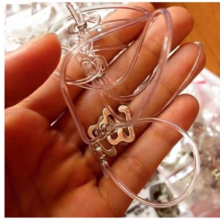 2 sợi (1 cặp) dây áo ngực trong suốt sợi bún - P09