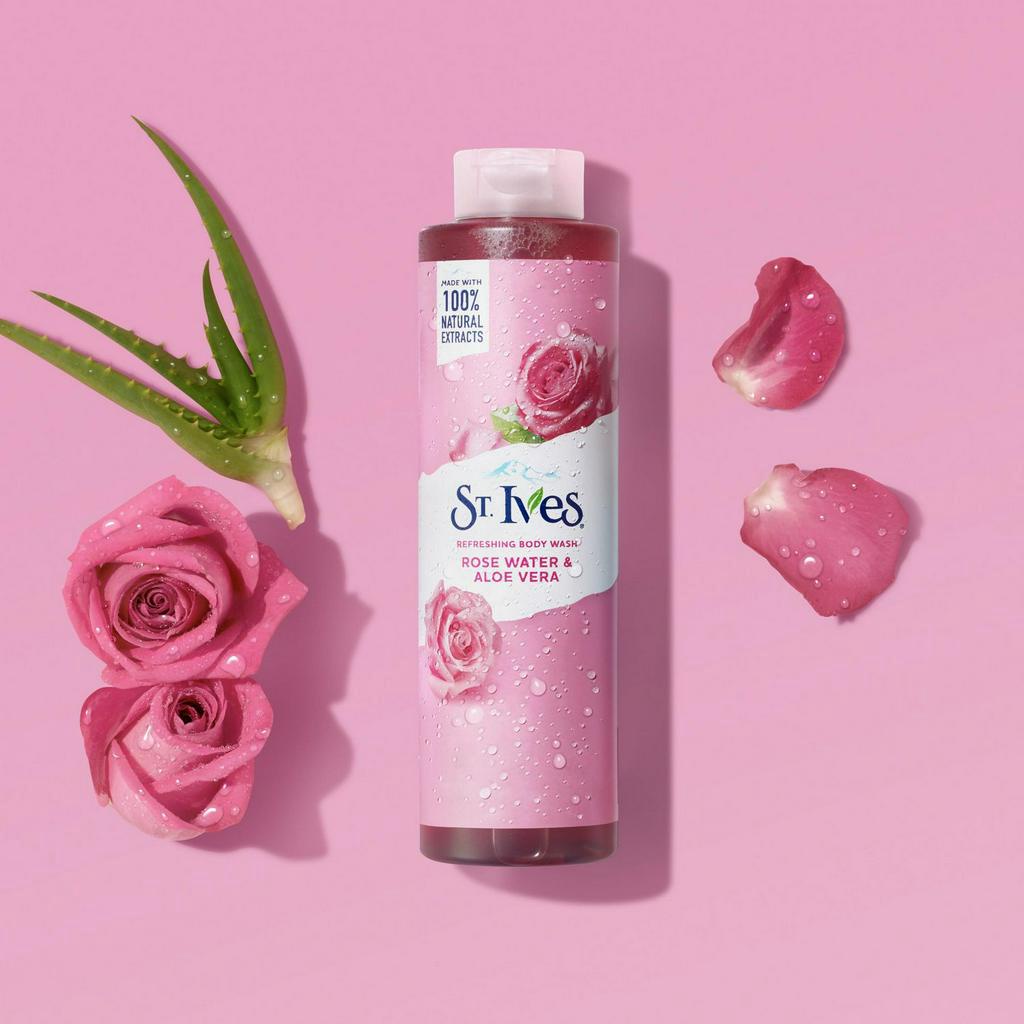 Sữa tắm dưỡng ẩm Chiết Xuất Yến Mạch Và Bơ St. Ives Oatmeal &amp; Shea Butter Soothing Body Wash 400ml Mỹ