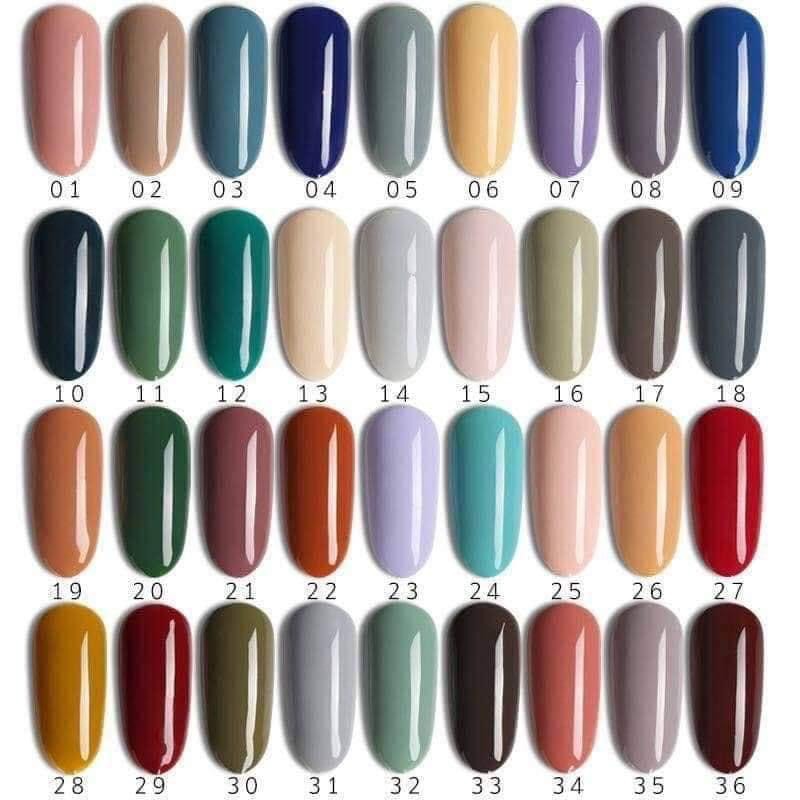 Set Sơn gel As chính hãng 15ml -Mã MLD
