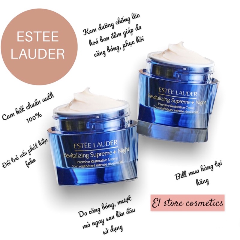 Kem dưỡng chống lão hóa ban đêm Estee Lauder Revitalizing Supreme+ Night