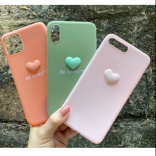 IPhone 6➡️11Pro Max - Ốp lưng silicon mềm nổi tim siêu đẹp ( Chống bẩn)