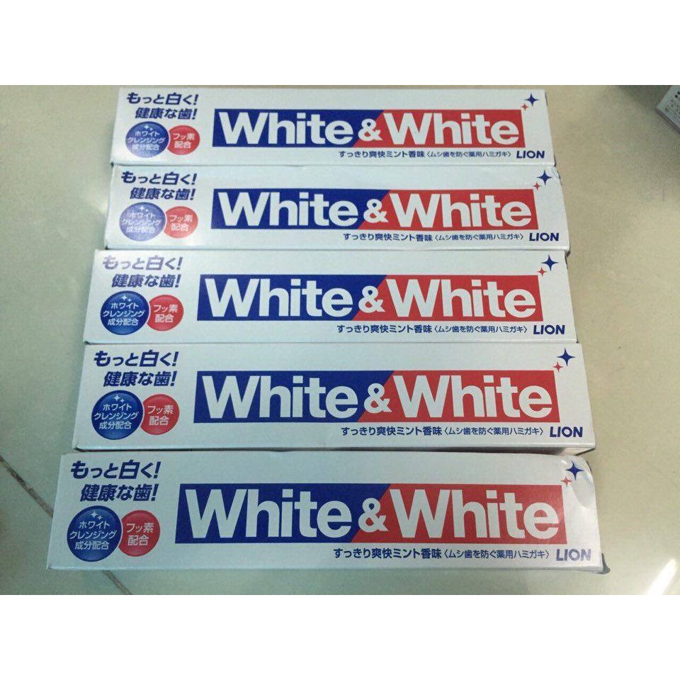 Kem đánh răng White and White nhật bản