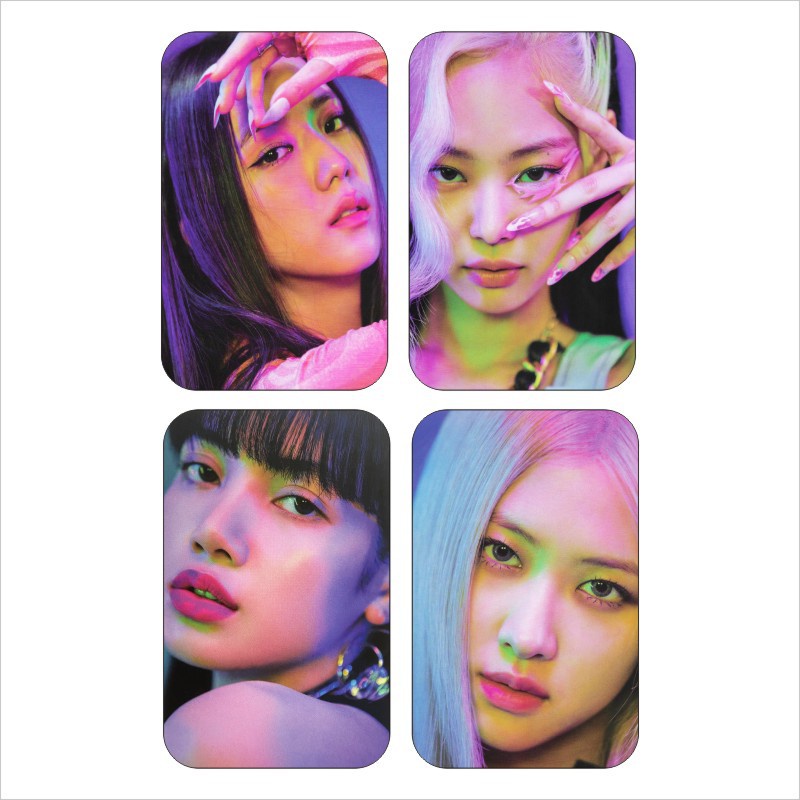 Thẻ Hình Nhóm Nhạc Kpop BLACKPINK Album