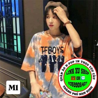 Áo thun loang 3d in hình tfboys