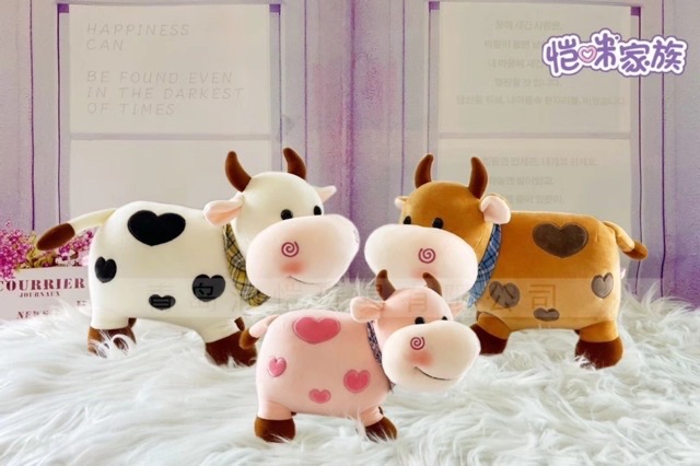 Gấu bông hình bò sữa  các cỡ