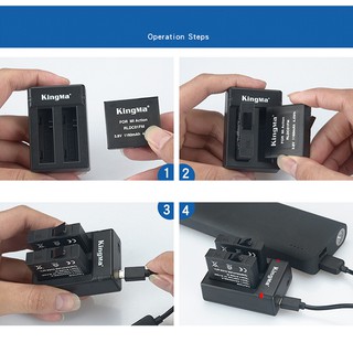 PIN SẠC CHO CAMERA XIAOMI 4K KINGMA