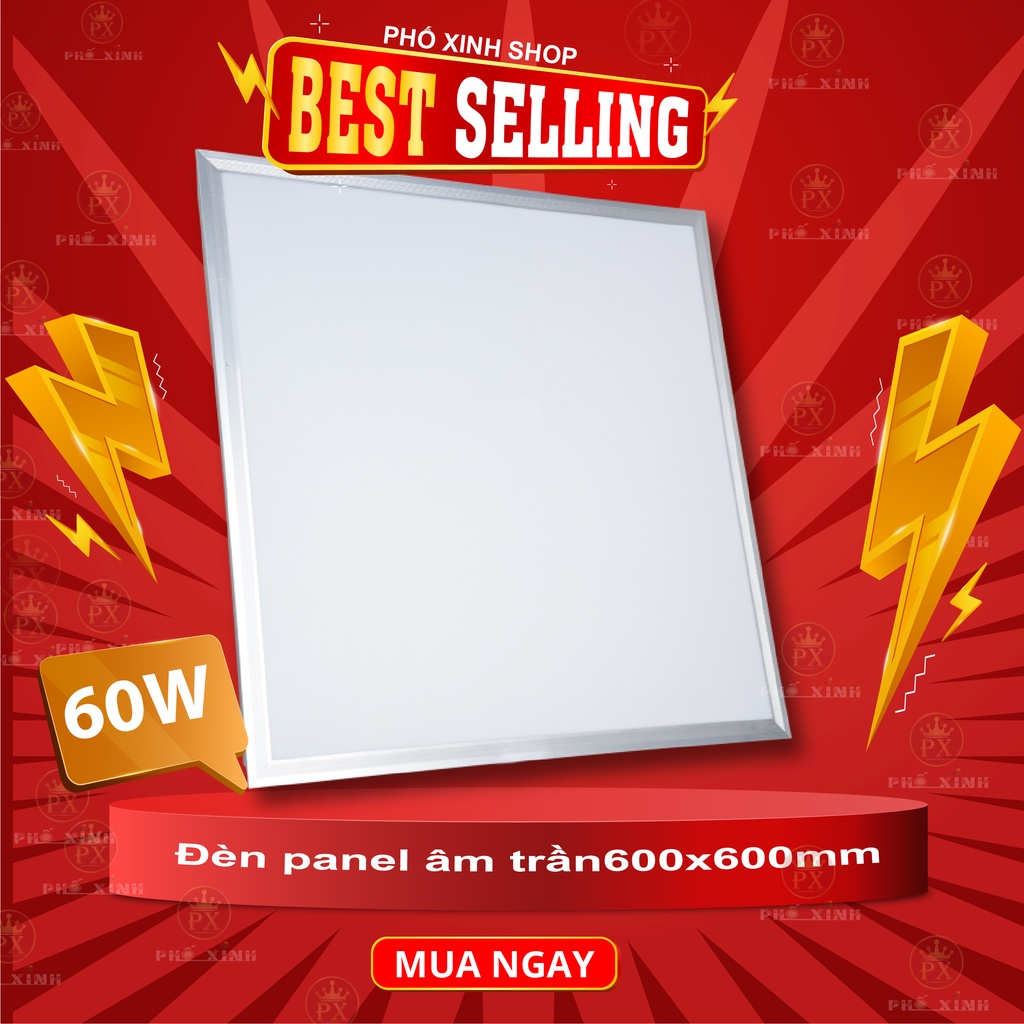 Đèn led panel 60x60 - 60W  48W, 30x60-36w, âm trần  siêu sáng siêu rẻ