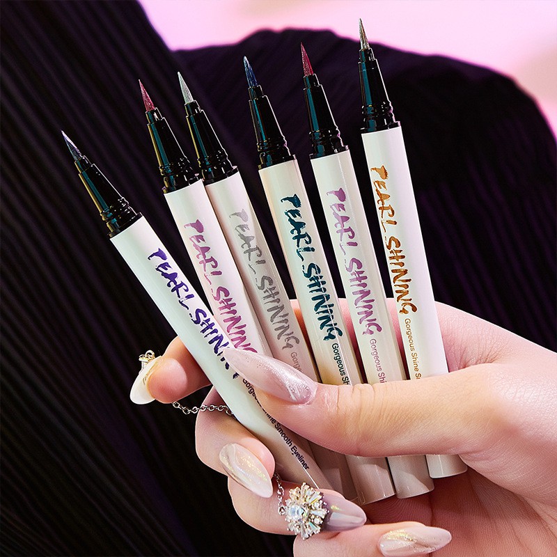 Bút Kẻ Mắt GDTIMA 0.6ML Dạng Lỏng Kết Cấu Kháng Nước Màu Ánh Nhũ Siêu Bền Lâu