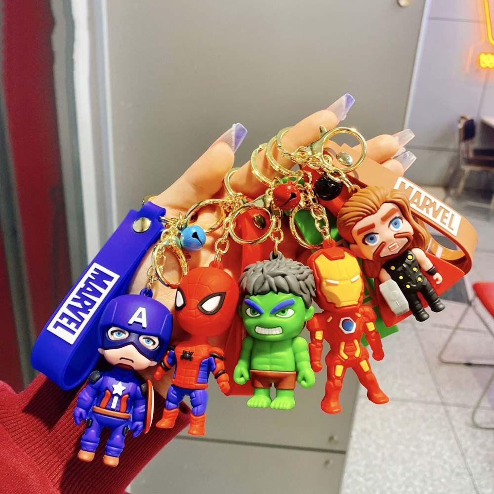 PATRICIA Móc Khóa Hình Siêu Anh Hùng Marvel Đáng Yêu