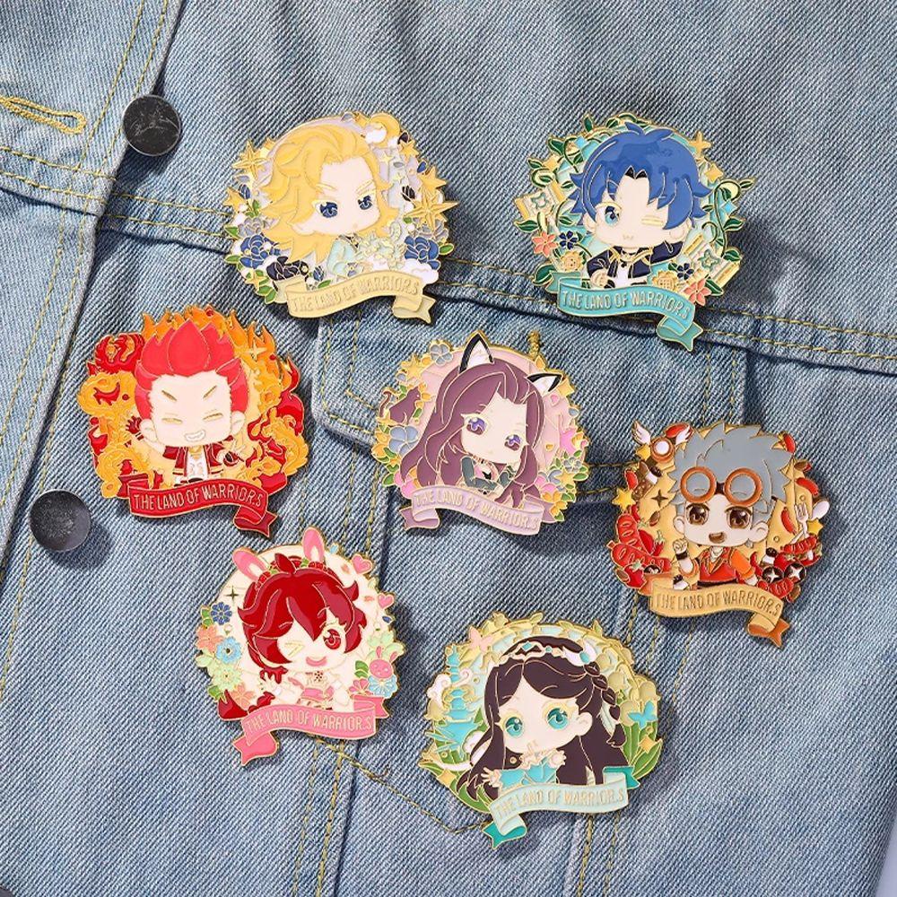 Trâm Cài Áo Bằng Kim Loại Họa Tiết Hoạt Hình Douluo Continent Dùng Hóa Trang