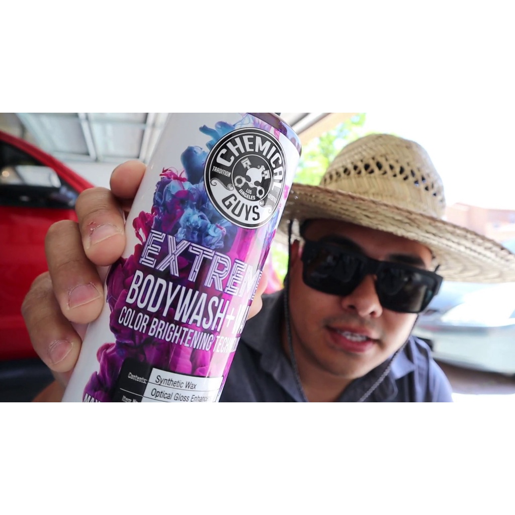 Xà bông rửa xe có chứa wax bóng xe Chemical Guys Dung Extreme Body Wash and Wax, Can 3,8L.