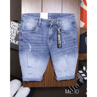 QUẦN SHORT JEAN NAM RÁCH