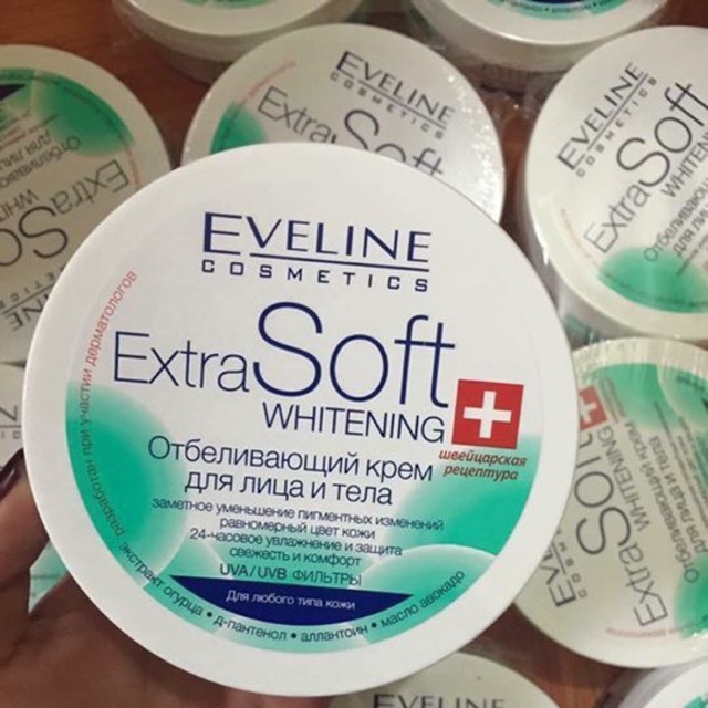 kem dưỡng ẩm trắng da Eveline extra soft