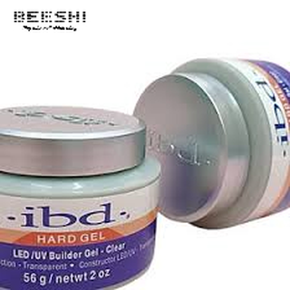 Gel đắp móng IBD hũ 56g màu clear- beeshi shop nail