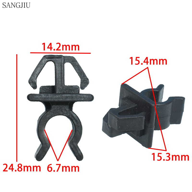 Set 50 kẹp đứng mui xe trước bonnet cho xe Suzuki