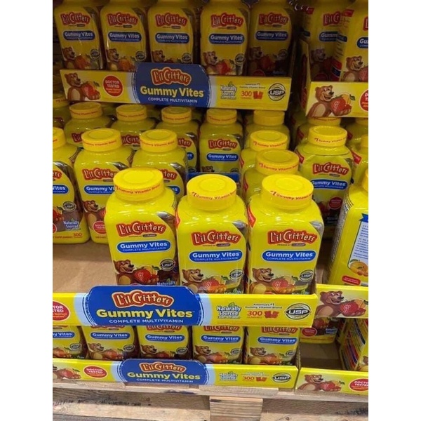 Data 2023( Kẹo Gum vitamin tổng hợp Li’lCritters 300 viên