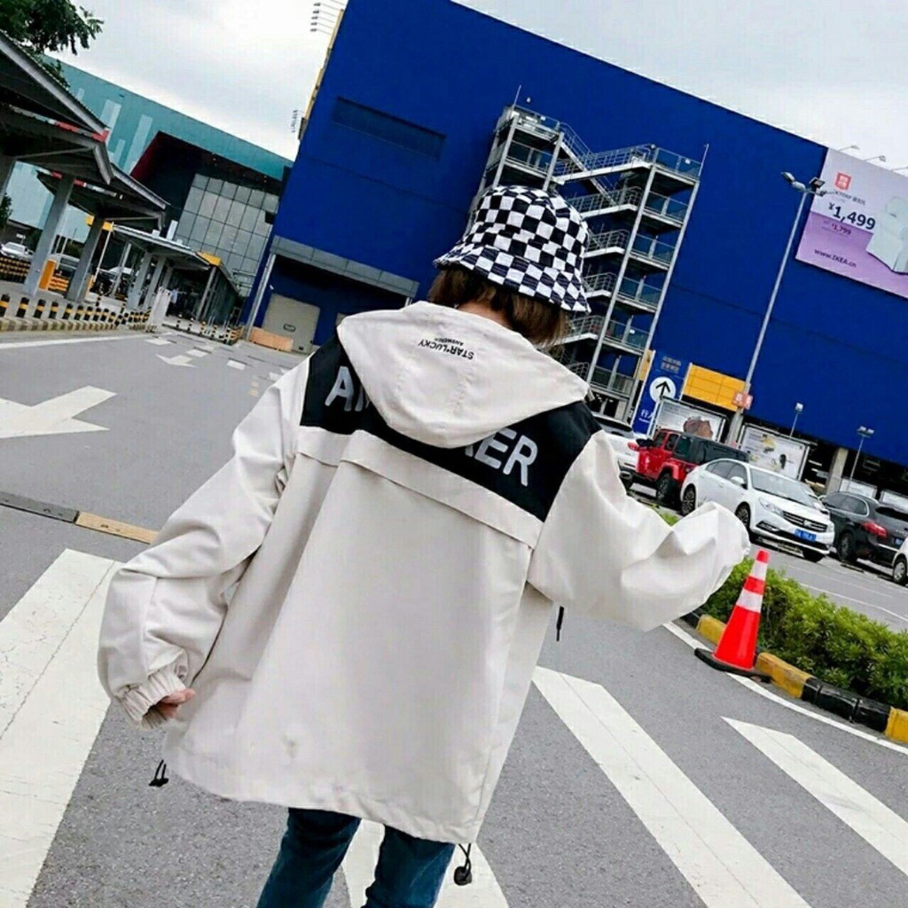 [Hàng xịn xò] Áo gió áo khoác dù nam nữ form rộng Answear có nón đẹp - khoát đẹp | BigBuy360 - bigbuy360.vn