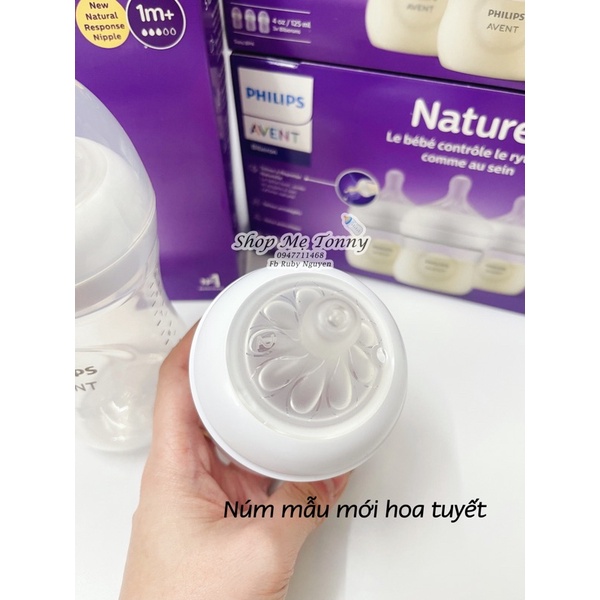 Núm ti Avent Natural cổ rộng các size