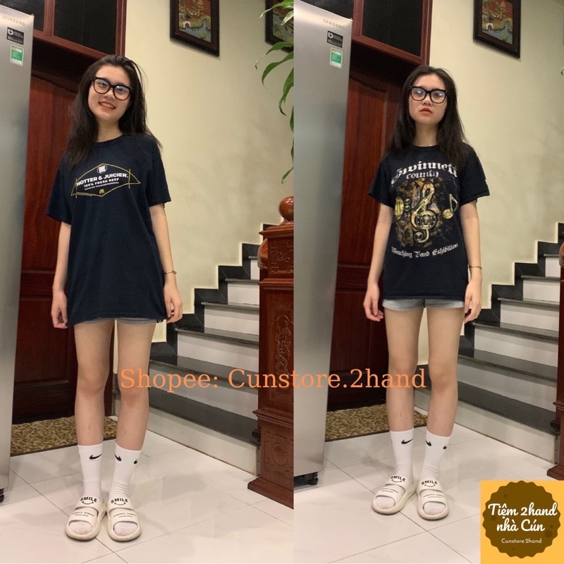 Áo thun mỹ 2hand bigsize Loại 1 Mới 96-99% Phông mỹ 2hand unisex oversize nam nữ form rộng vintage- Cunstore.2hand