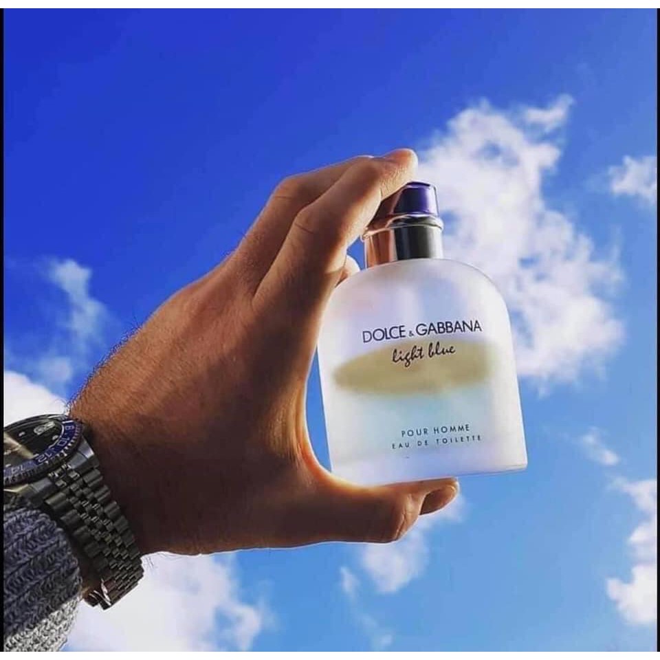 [Chính Hãng] Nước Hoa Nam DG Light Blue Pour Homme EDT full 125ml - 10ml [Adinistore] | BigBuy360 - bigbuy360.vn