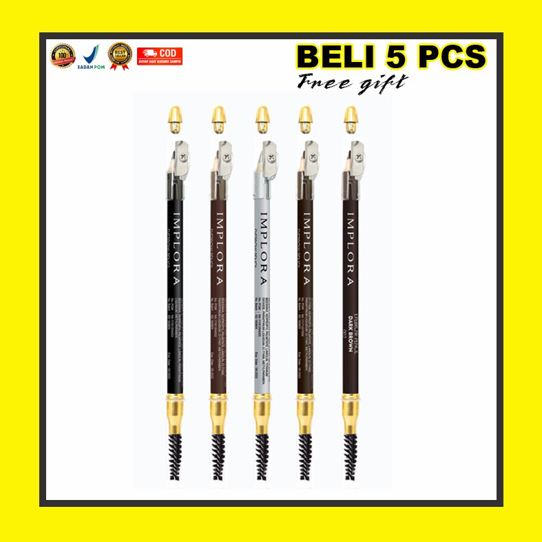 (hàng Mới Về) Chì Kẻ Lông Mày Implora 2 Trong 1