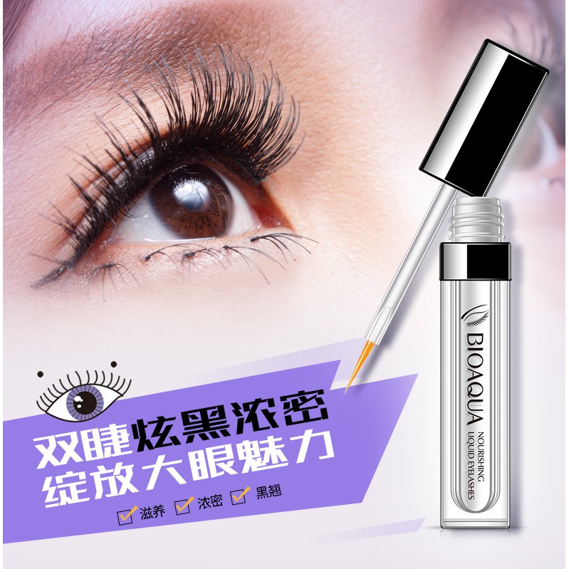 Serum Dưỡng Mi Bioaqua giúp Dài, Cong và Dày mi Nourishing Liquid Eyelashes của Bioaqua | BigBuy360 - bigbuy360.vn