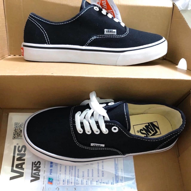 [Ảnh tự chụp] VANS CLASSIC đen/trắng FULL BILL BOX