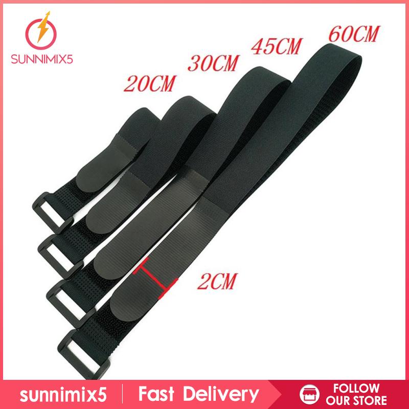 Set 10 Dây Đai Buộc Đồ Dài 20cm Thay Thế Cho Xe Đạp