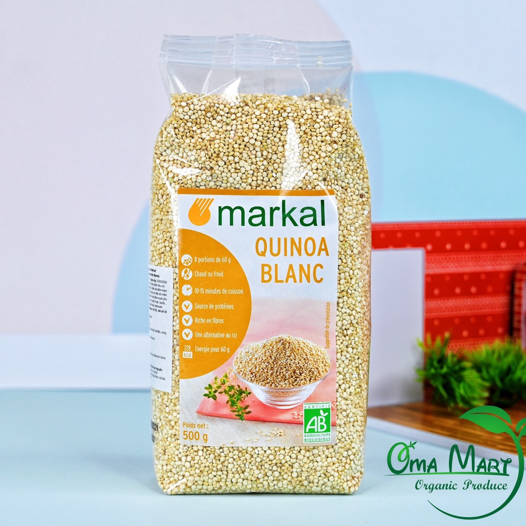 Hạt diêm mạch Quinoa hữu cơ Markal Pháp thumbnail