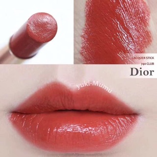 Son DIOR Addict Lacquer Stick 740 CLUB -Fullsize Fullbox