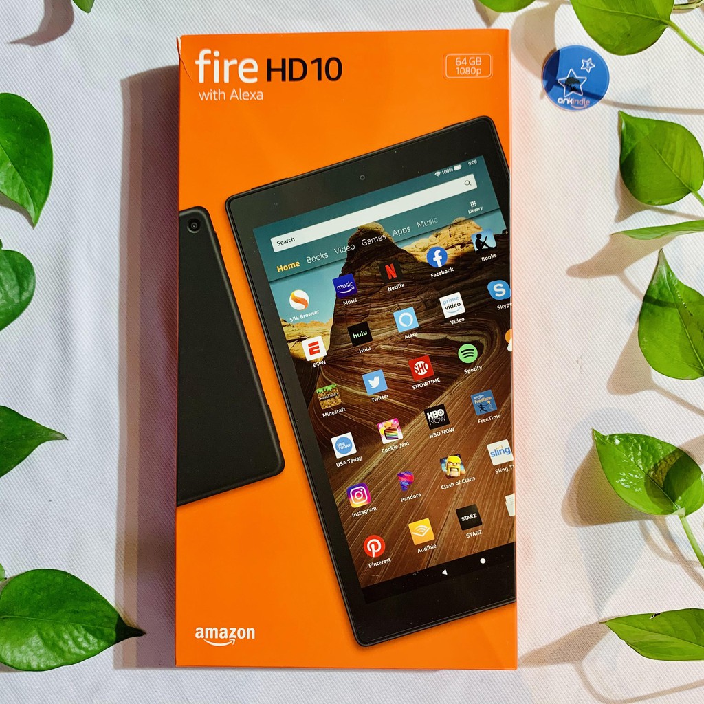 Máy tính bảng Kindle Fire HD 10 - 2019 9th - 10.1" 1080p full HD, 32 GB - Hàng Amazon chính hãng | BigBuy360 - bigbuy360.vn