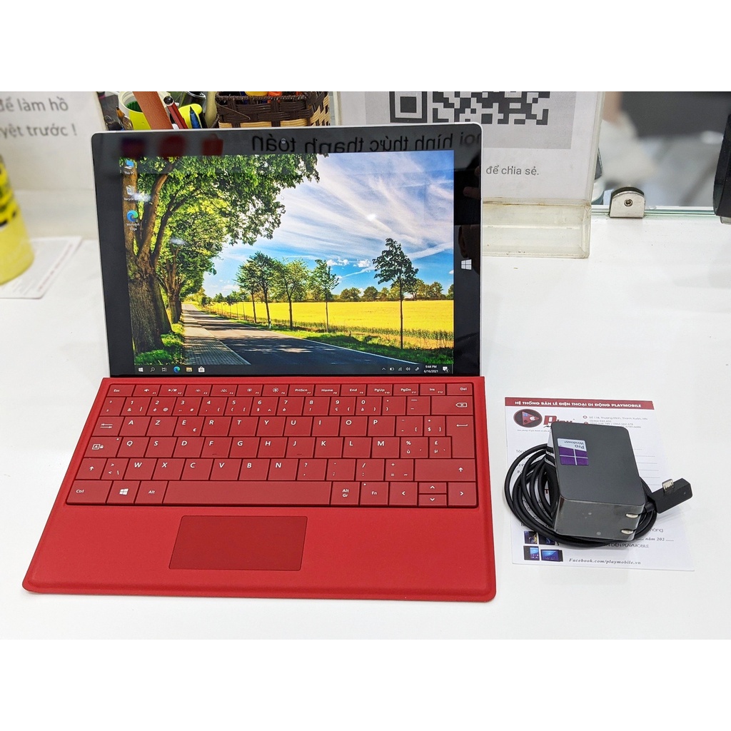 Máy tính bảng Microsoft Surface 3 - Chip Intel | Ram 4G | Phiên bản lắp SIM || Tại Playmobile