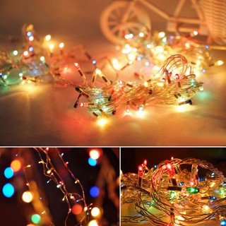 Dây đèn led trang trí chớp nháy 7 màu (Fairy Light), dài khoảng 5met ,Christmas Light