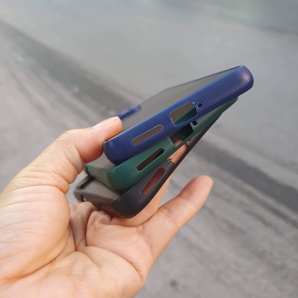 Ốp lưng cao su non Xiaomi 11T - Xiaomi 11t pro lưng nhám viền màu