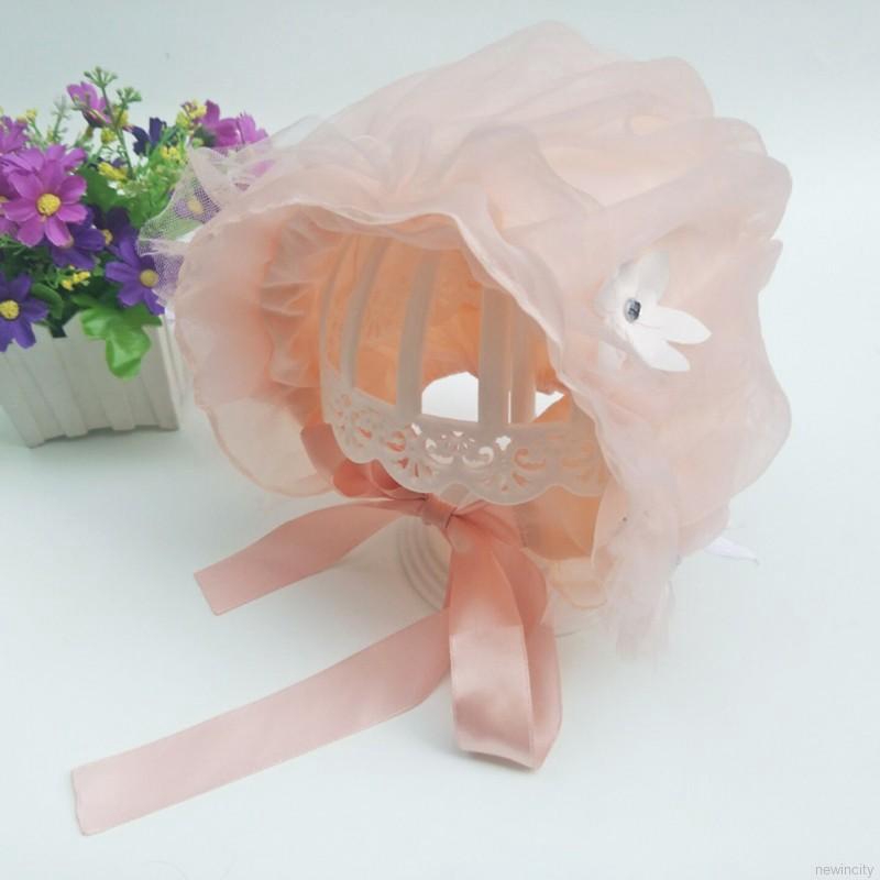 Mũ công chúa đi biển dễ thương cho bé gái