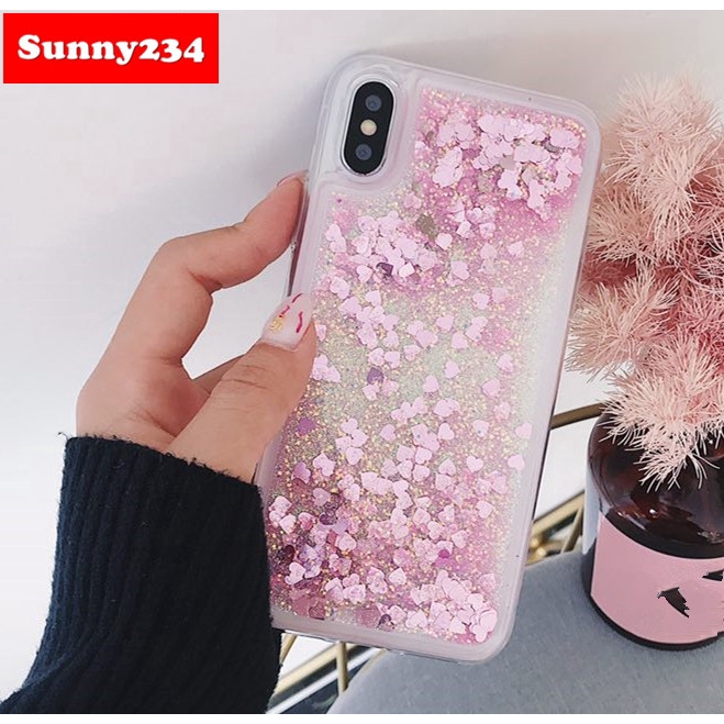 Ốp điện thoại mềm họa tiết cát lún dẻo lấp lánh xinh xắn cho Redmi 7 7A 6 6A 5A 4A 4X 5 Plus S2