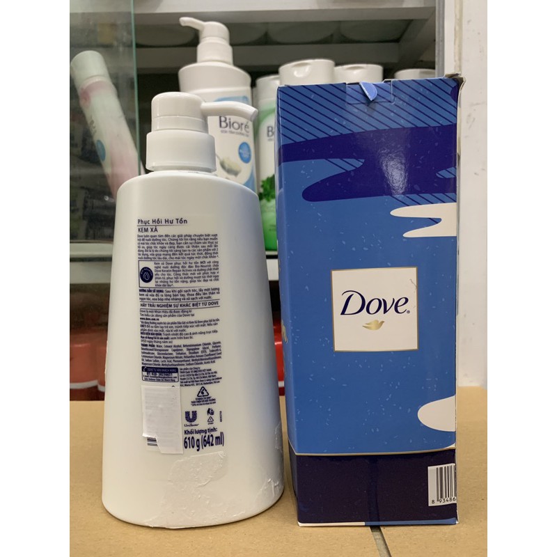 Dầu Xả DOVE 610g Tặng Kèm Khăn