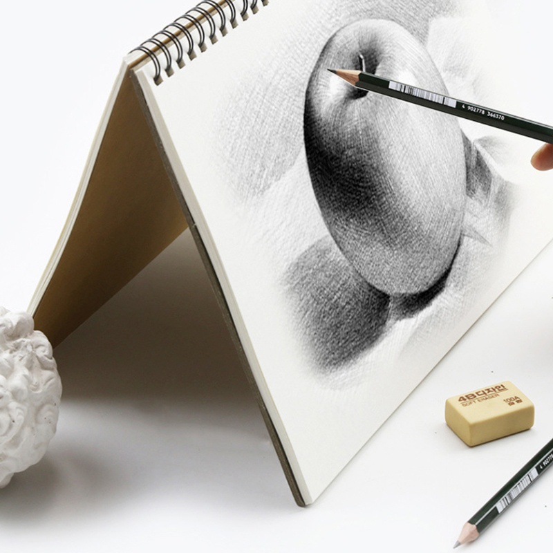 Sổ vẽ phác thảo hình xoắn ốc cho người mới bắt đầu