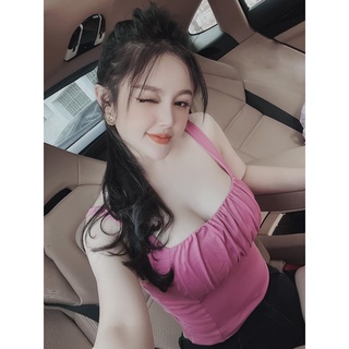 Áo 2 Dây Nhún Ngực